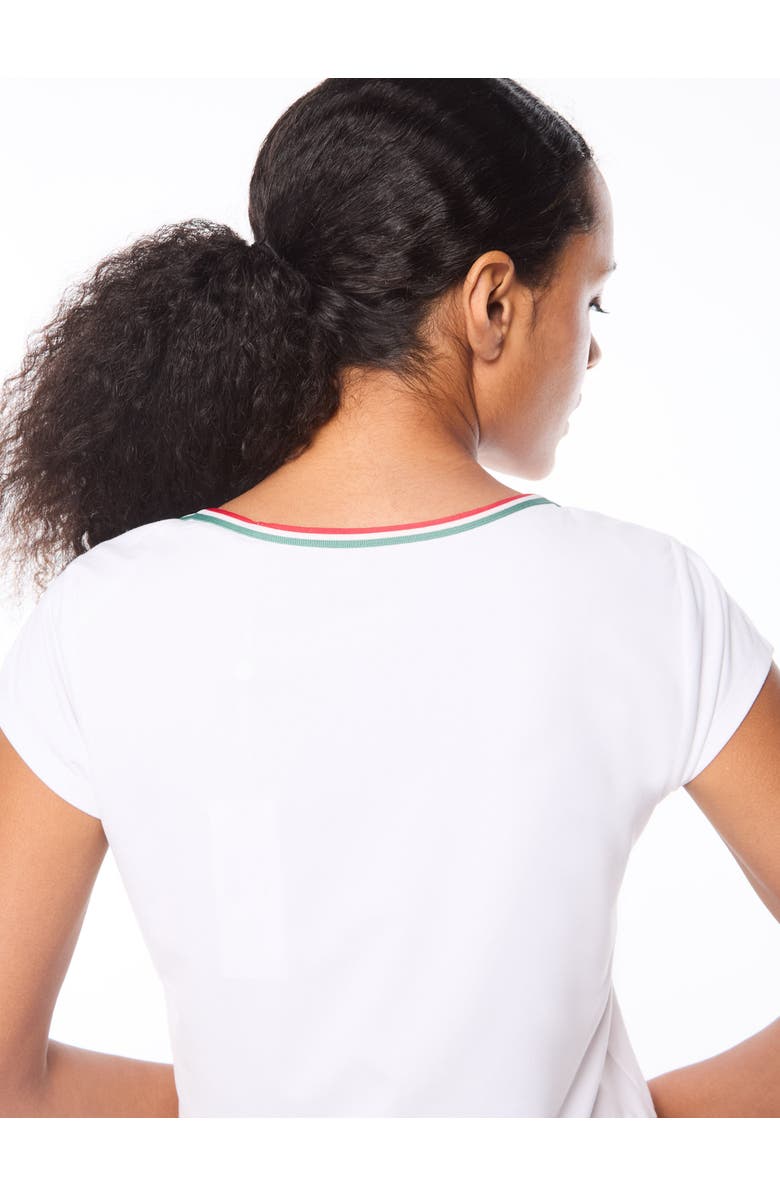 Sergio Tacchini Women's Eredita T-shirt, Alternate, color, Brilliant White