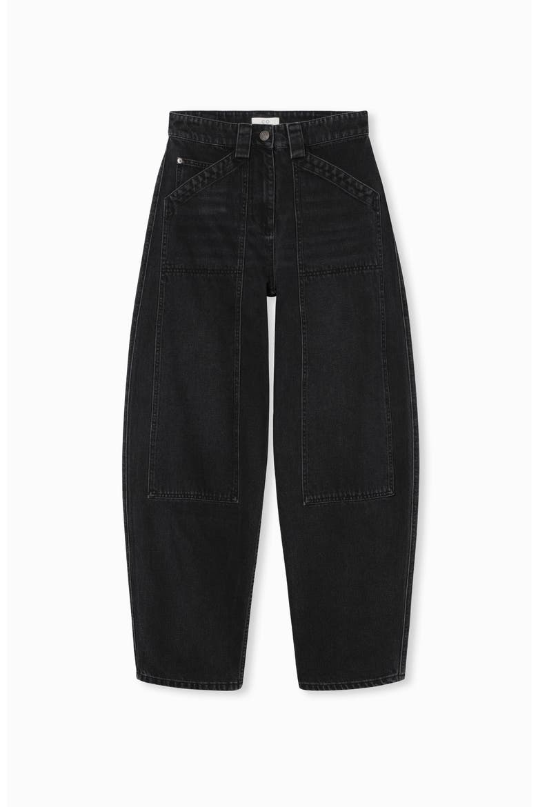 Denim Patch Pocket Pant, Alternate, color, Black