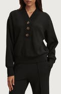 Varley Lucine Half Placket Sweatshirt