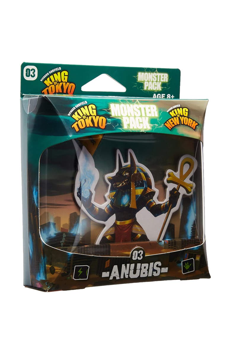 IELLO King Of Tokyo Monster Pack #3 Anubis Expansion Pack, Main, color, Multicolored