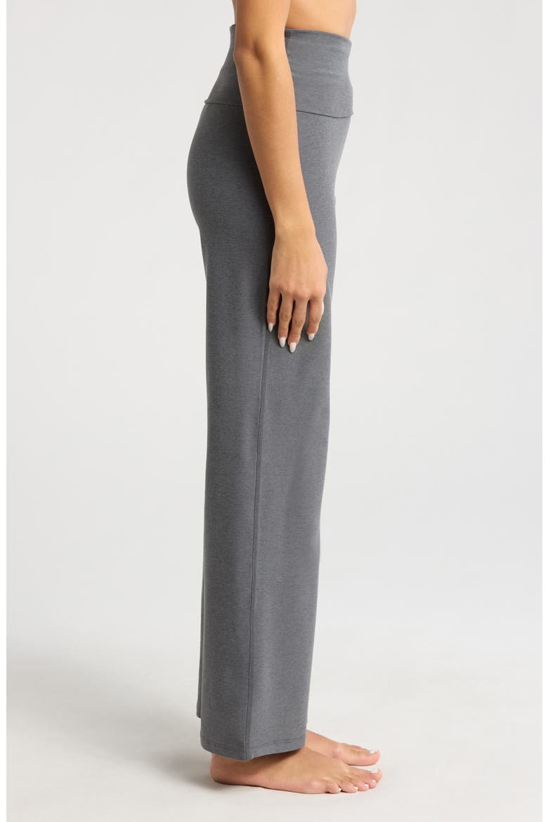 Space Dye Wide Leg Pants, Alternate, color, TRUE GRAY HEATHER