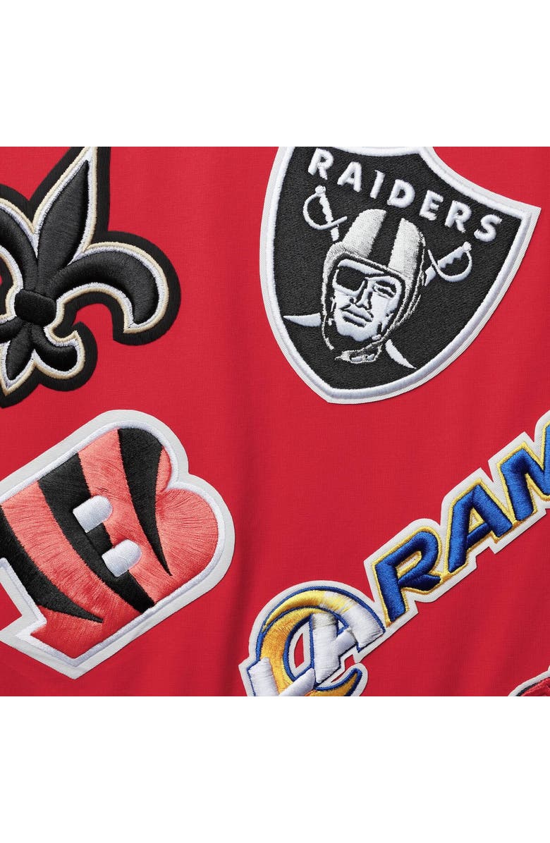 PRO STANDARD Men's Pro Standard Red NFL League Wordmark T-Shirt, Alternate, color, Red