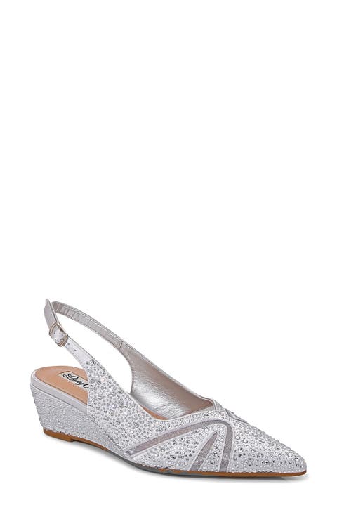 Daniel Embellished Slingback Pump (Women)