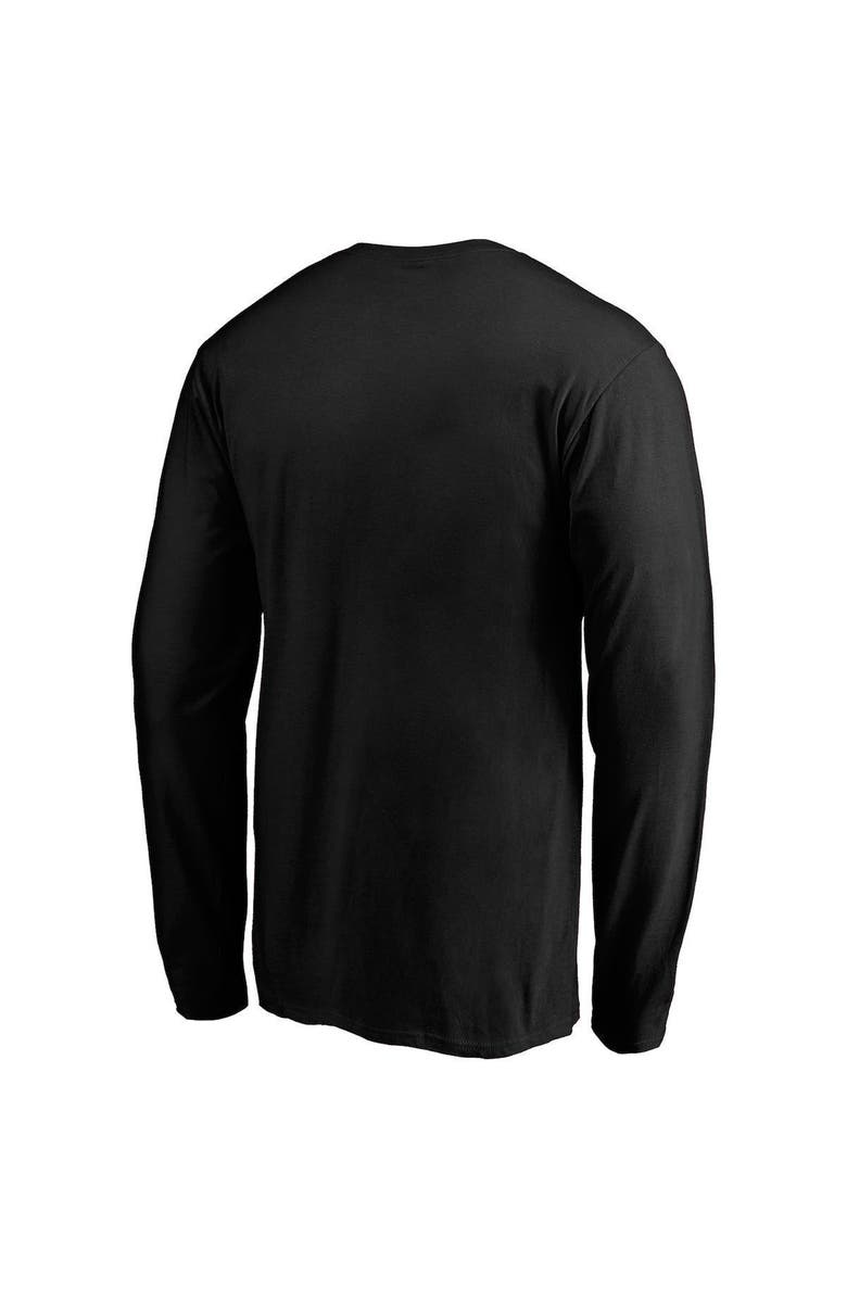 FANATICS Men's Fanatics Branded Black Seattle Kraken Victory Arch Long Sleeve T-Shirt, Alternate, color, 