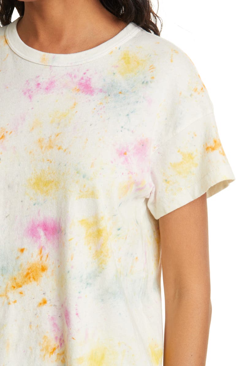 THE GREAT. The Boxy Crew T-Shirt, Alternate, color, 