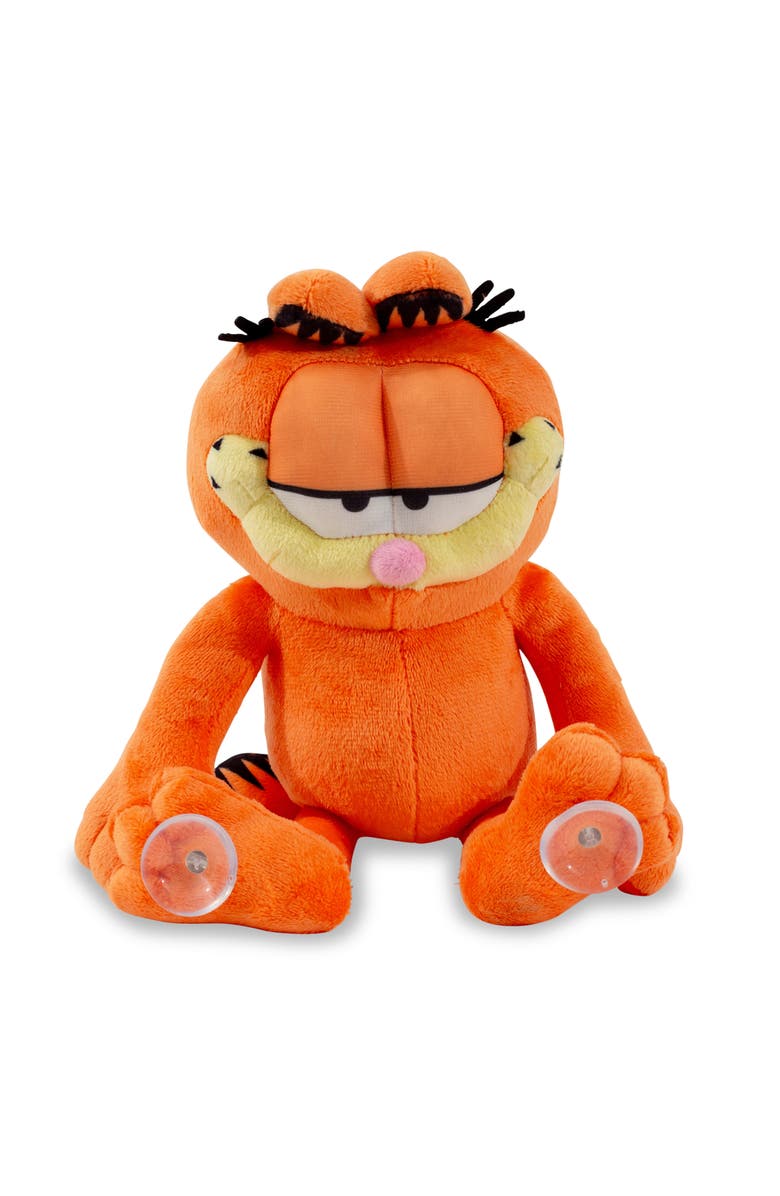 Toynk Garfield With Suction Cups 12-Inch Collector Plush, Main, color, Orange