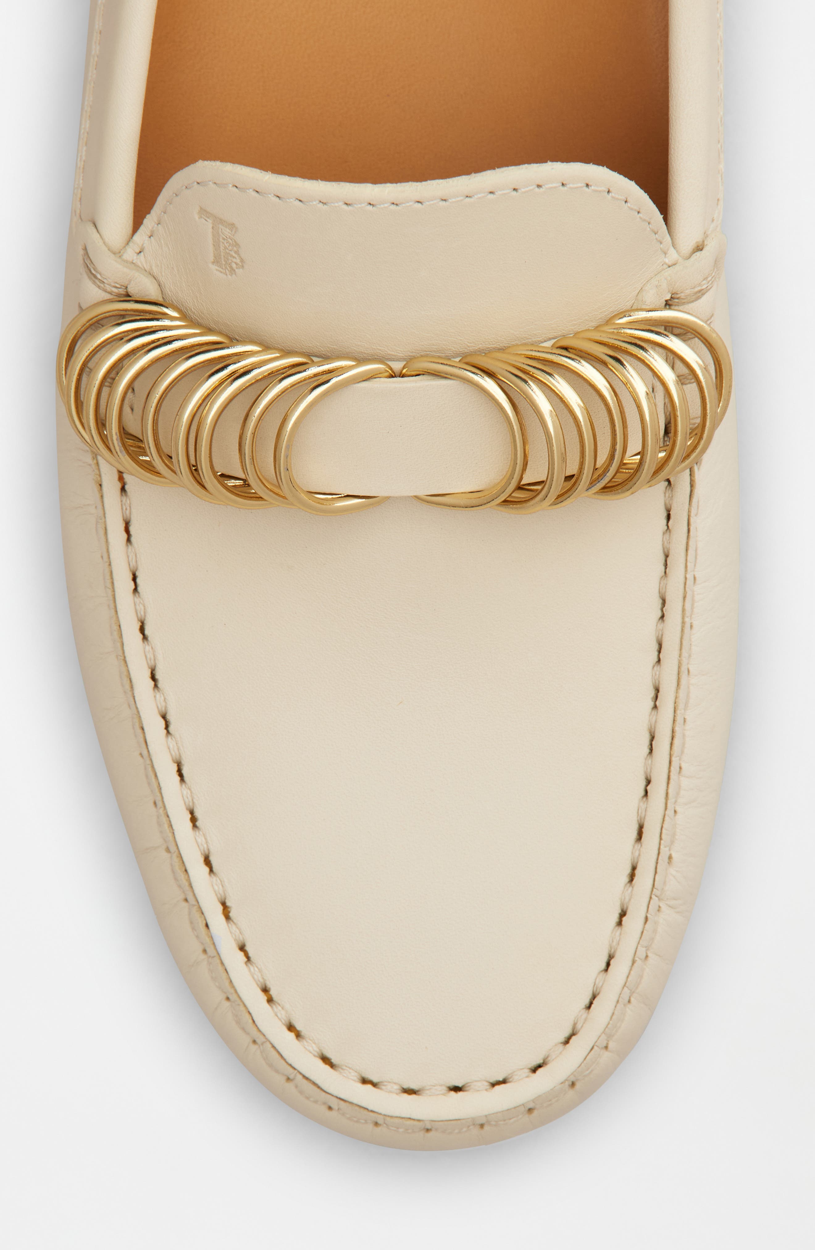 Tod's Ring Loafer, Alternate, color, Stucco