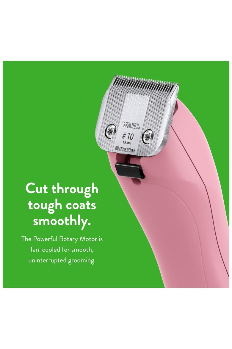 Corded Two-Speed Pet Clipper with 14-Foot Power Cord, Alternate, color, Pink