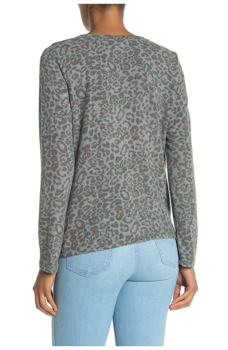 CG Cozy Twist Front Camo Pullover Sweater, Alternate, color,