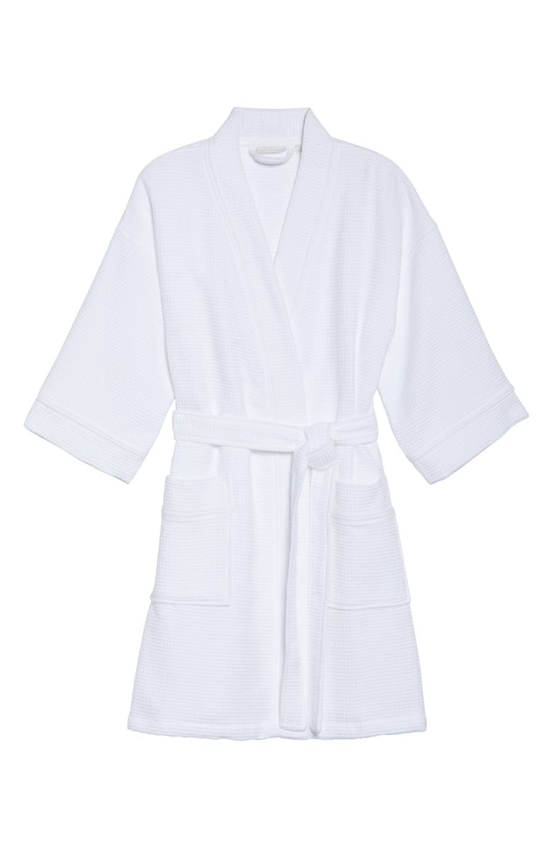 Nordstrom Lingerie Waffle Knit Short Robe, Alternate, color,