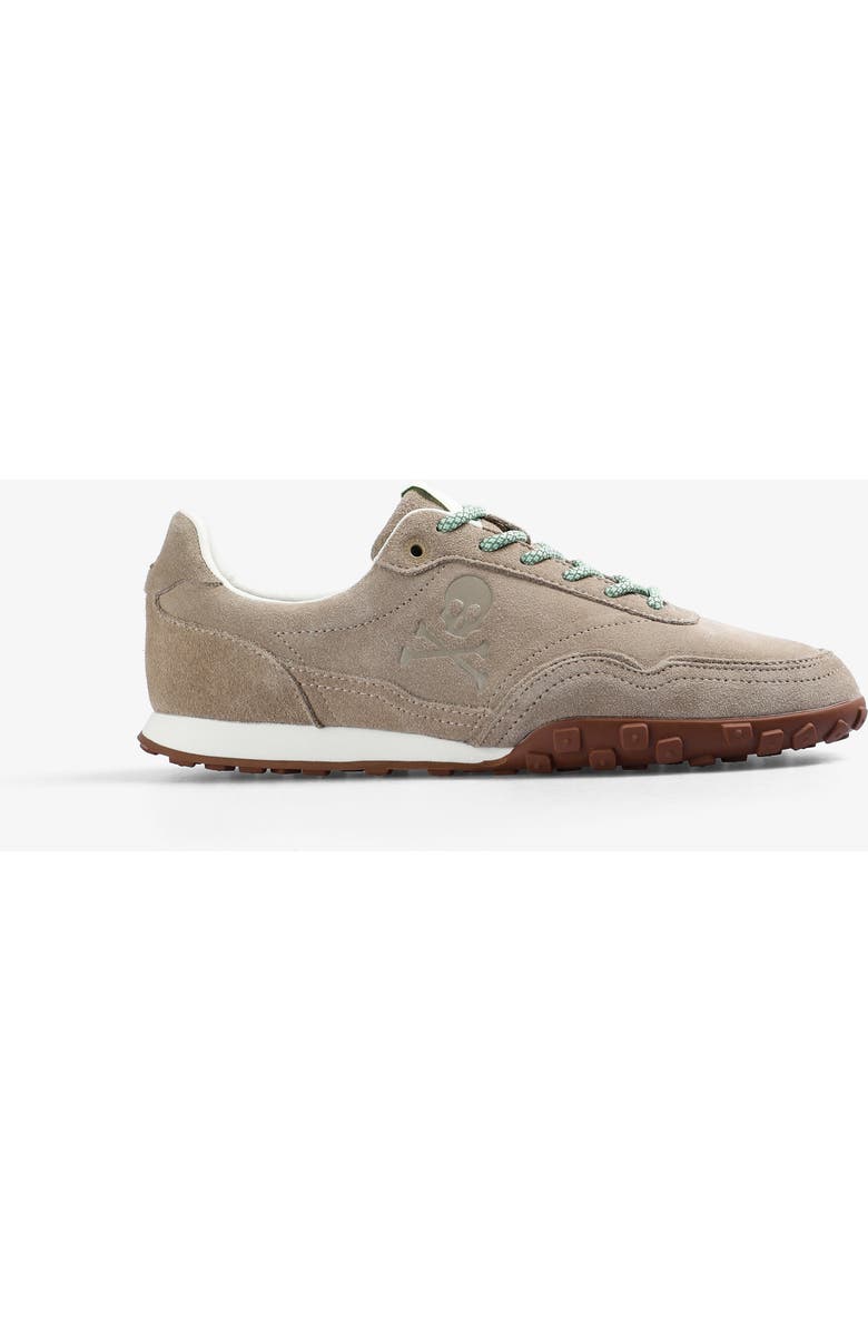 Scalpers Dach Suede Sneakers W, Main, color, Camel