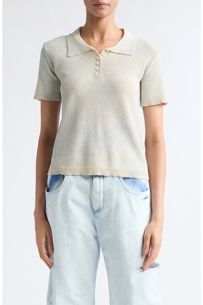 Bird Fitted T-Shirt, Main, color, CREAM