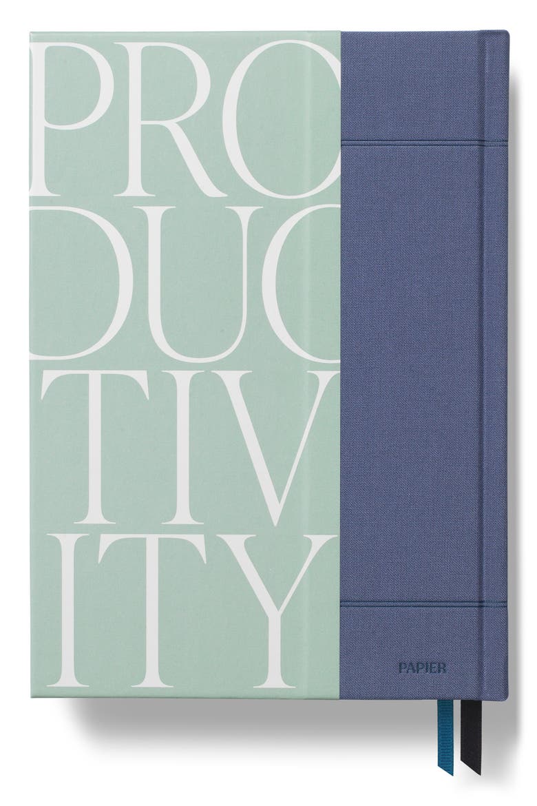 Modern Serif Productivity Planner, Alternate, color, GREEN