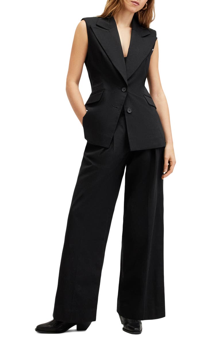 AllSaints Hally Vest, Alternate, color, 