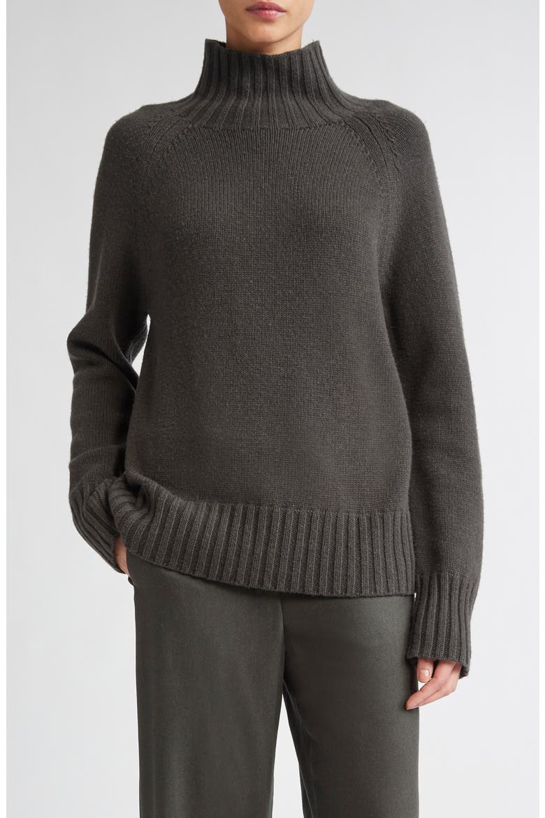 Mantova Wool & Cashmere Mock Neck Sweater, Main, color, GREEN