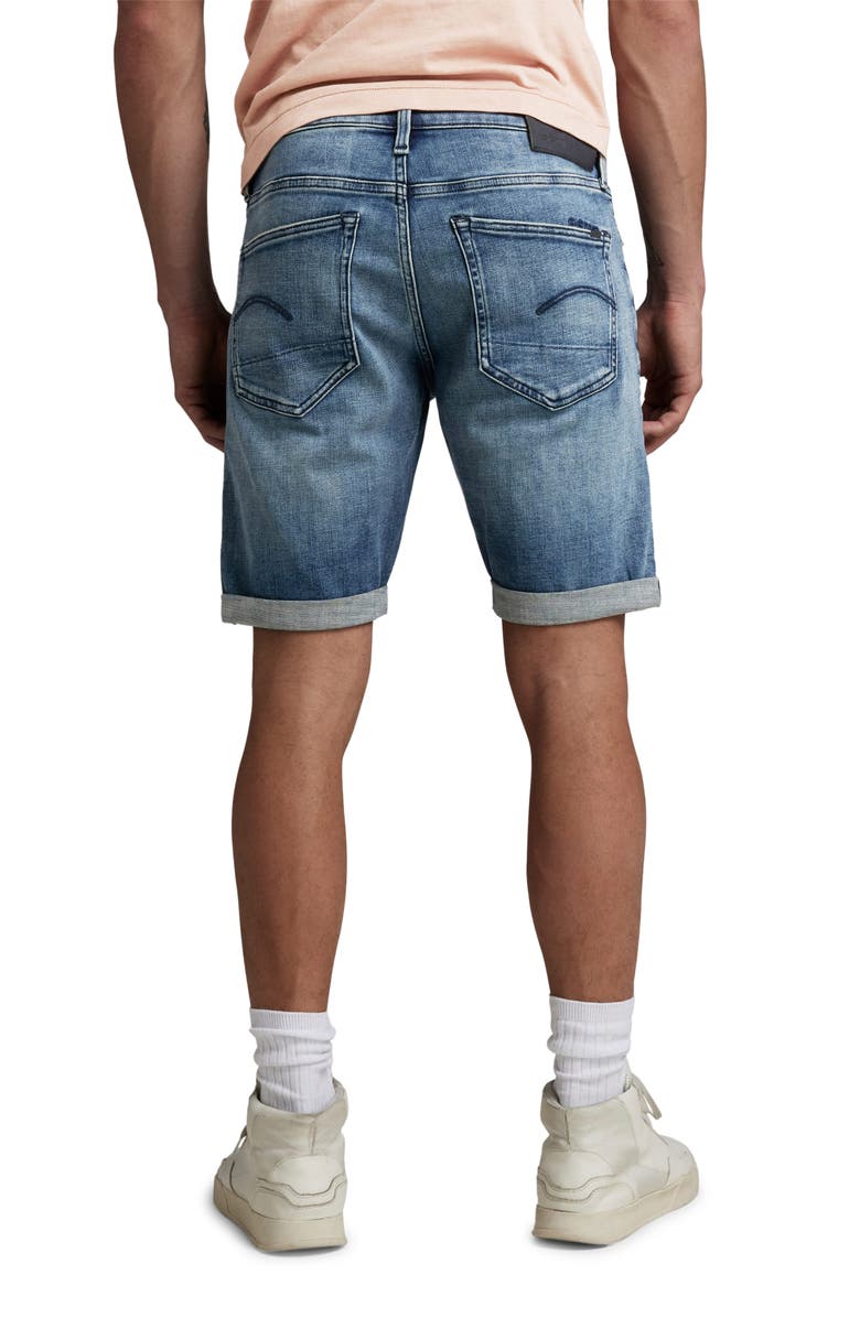 G-STAR 3301 Slim Fit Denim Shorts, Alternate, color, 