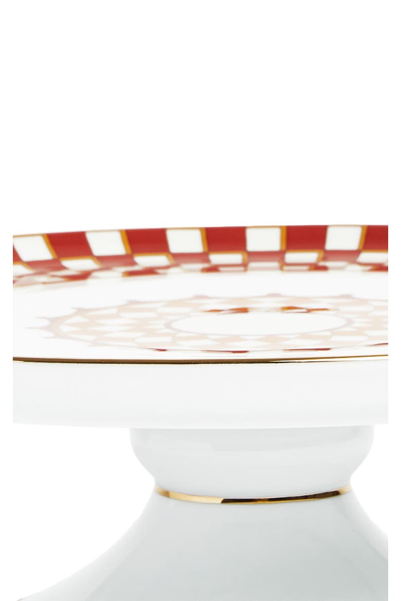Cake Stand, Alternate, color, Apollo Mattone
