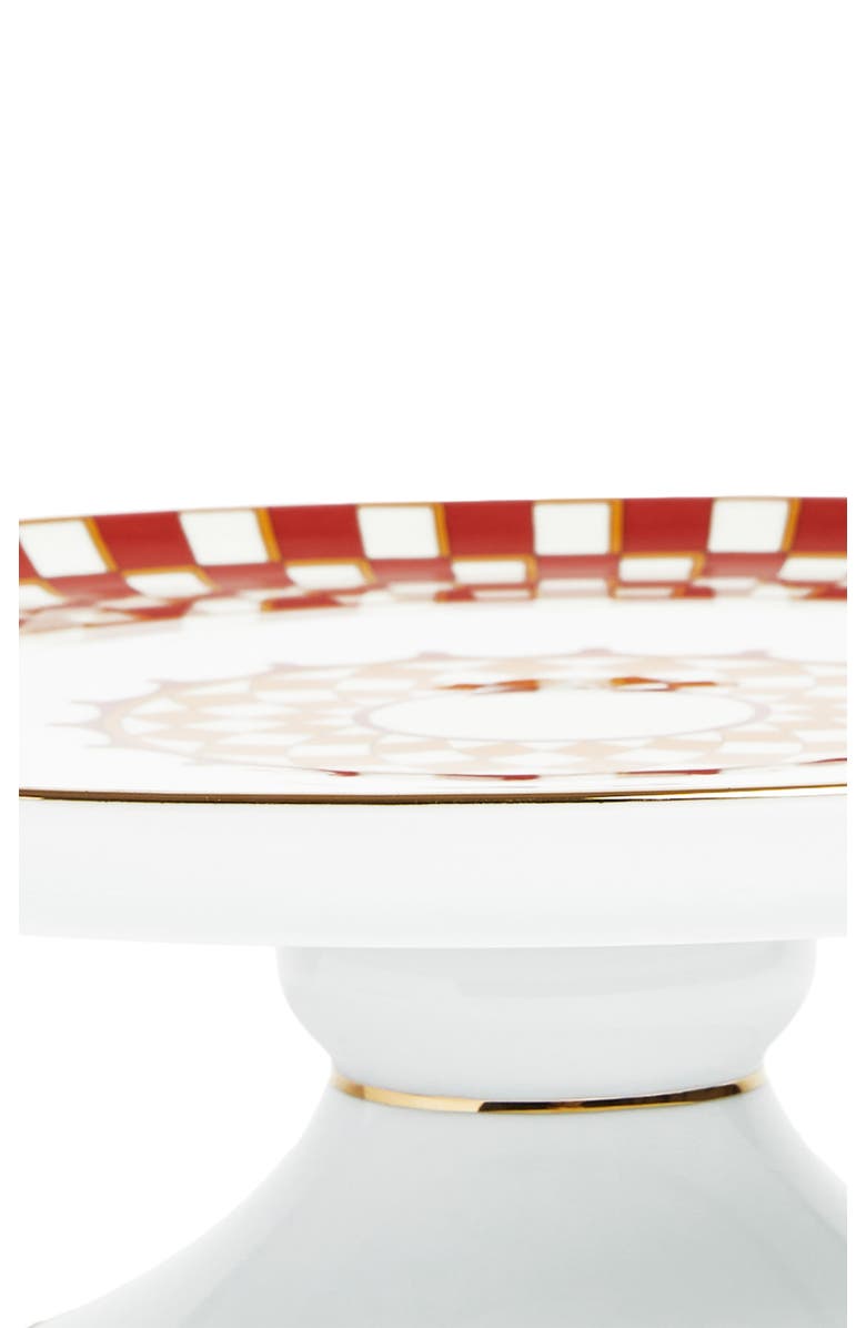 La DoubleJ Cake Stand, Alternate, color, Apollo Mattone