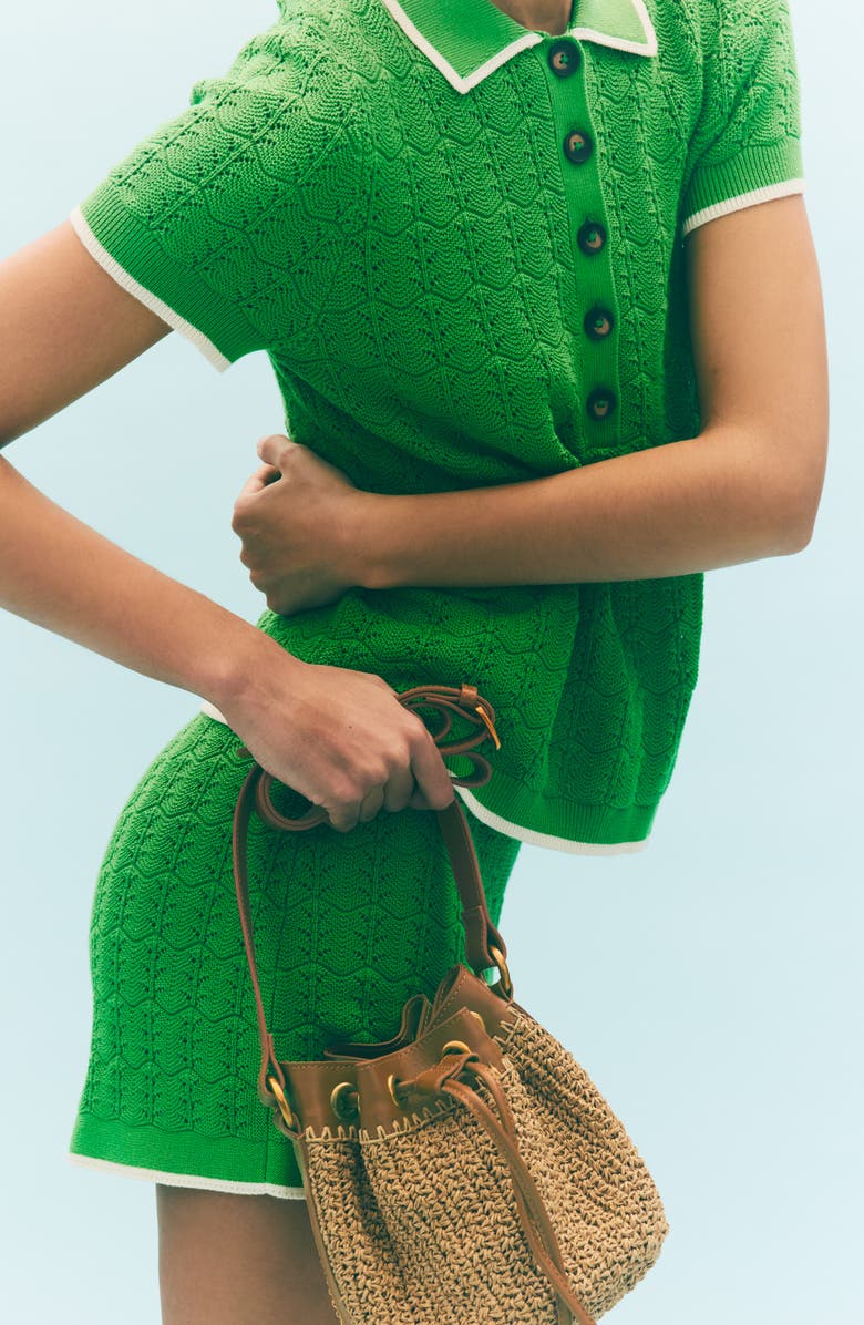Boden Knit Pull-On Shorts, Alternate, color, Online Green