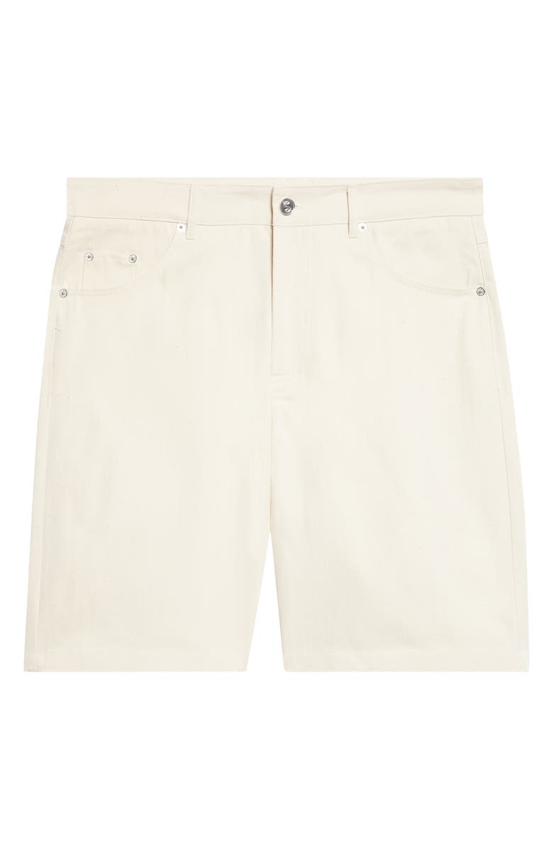 Séfr Davis Denim Shorts, Main, color, Light Ecru Twill