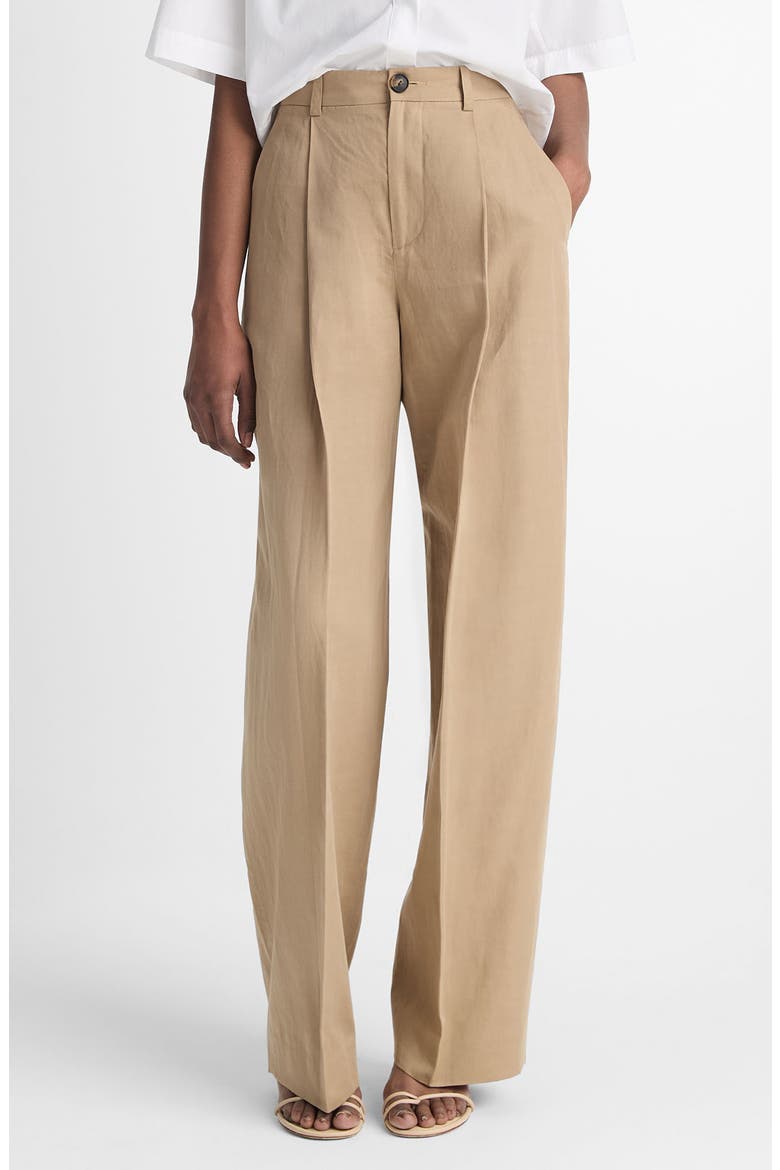 High Waist Wide Leg Pants, Main, color, RYE