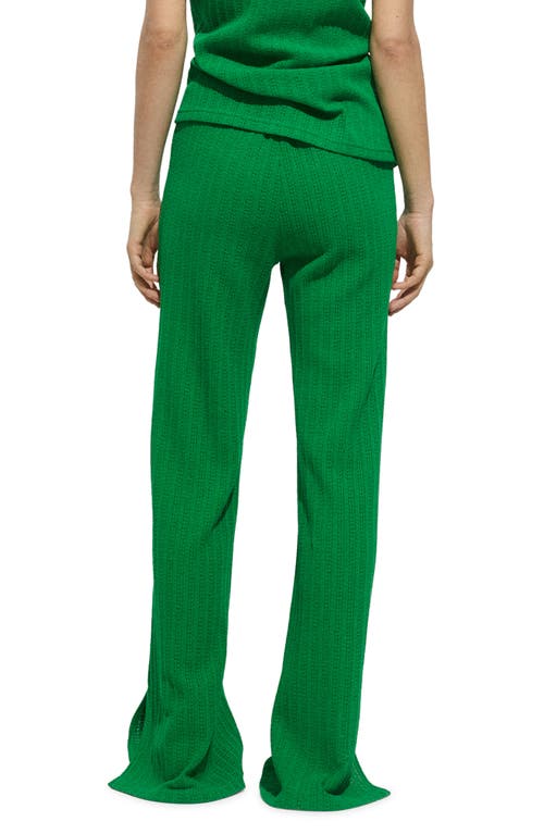 Mango Open Stitch Sweater Pants