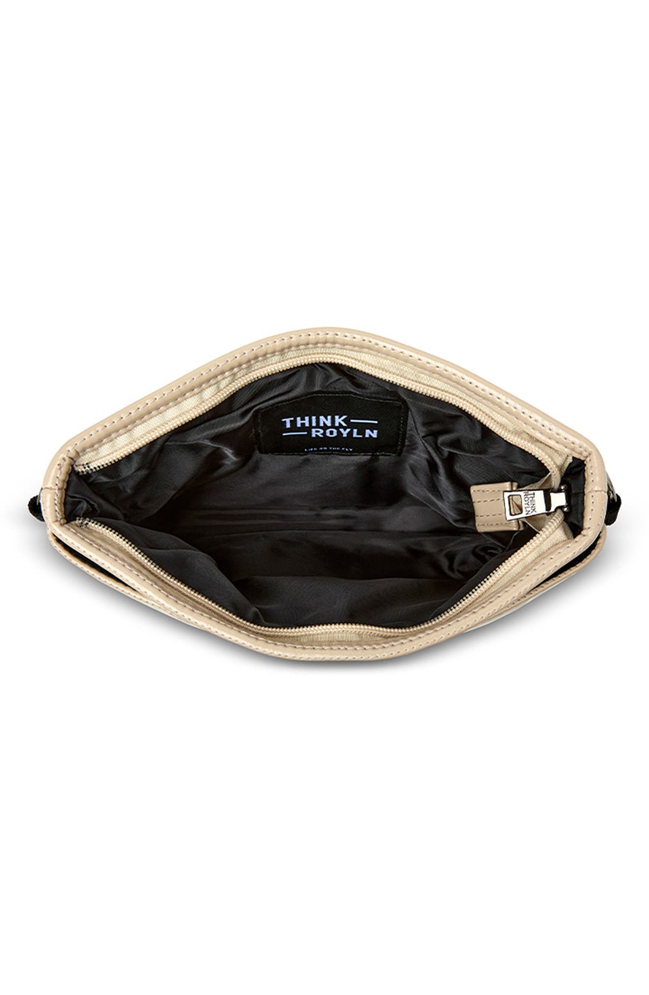 THINK ROYLN Bum Bag 2.0, Alternate, color, Blonde Patent