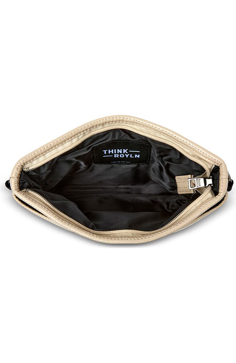 THINK ROYLN Bum Bag 2.0, Alternate, color, Blonde Patent