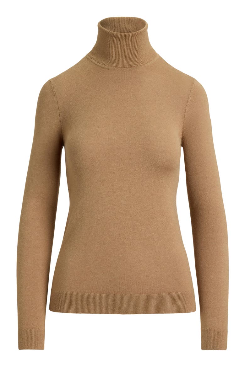 Turtleneck Sweater, Alternate, color, CAMEL BEIGE
