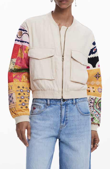 Desigual Mixed Media Jacket