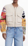 Desigual Mixed Media Jacket