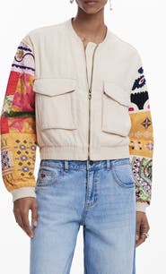 Desigual Mixed Media Jacket
