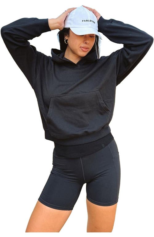 Fabletics Year Round Terry Hoodie In Black