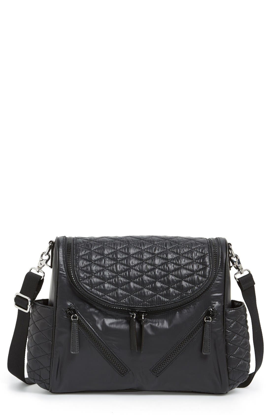 Rebecca Minkoff 'Jude' Nylon Baby Bag, Main, color, 