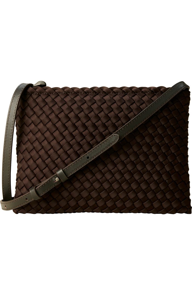 NAGHEDI Medium Soho Envelope Crossbody Bag, Main, color, Chocolate