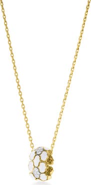 Roberto Coin Cobra Diamond & Enamel Rondelle Necklace