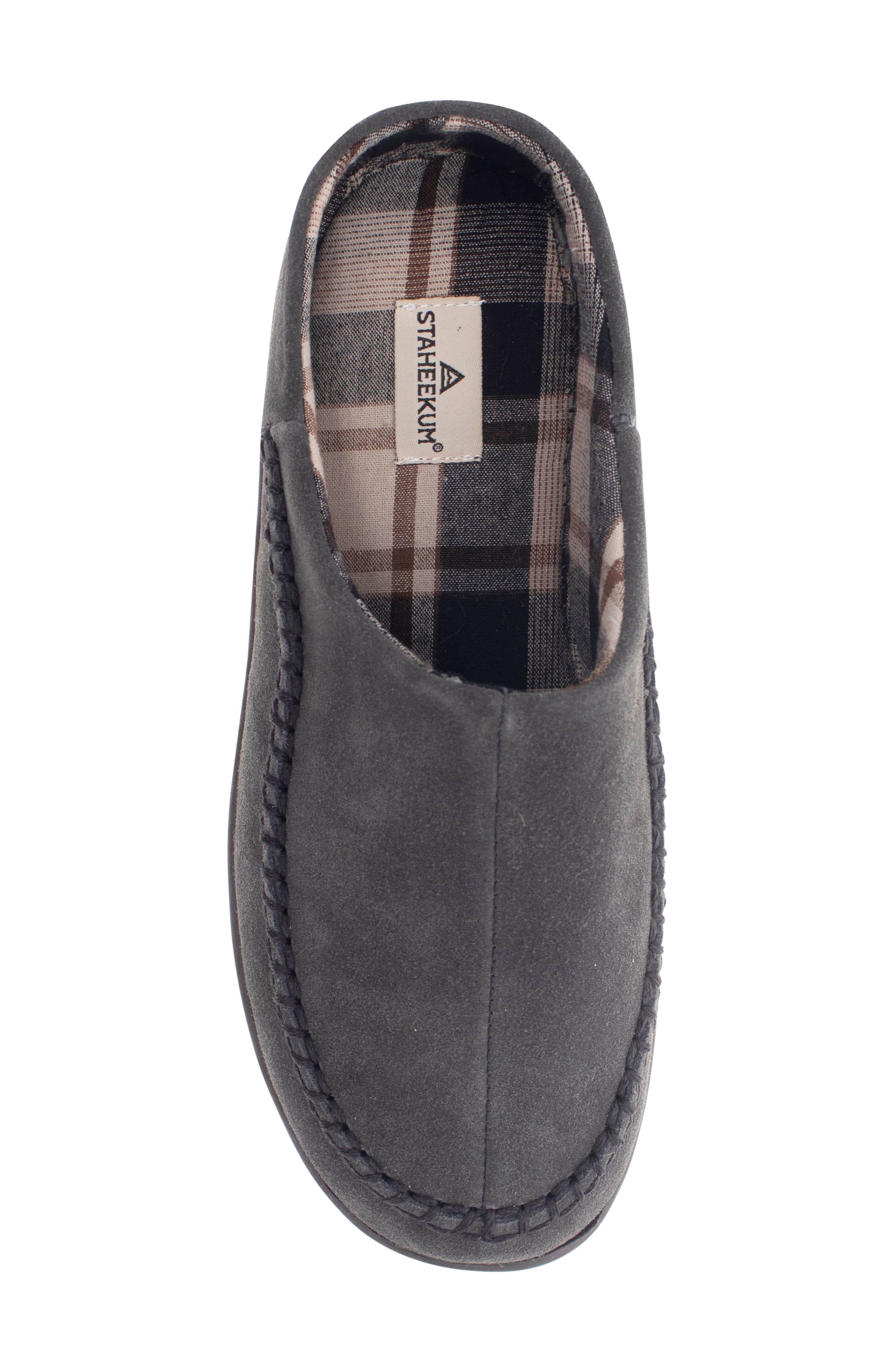 Staheekum Cypress Suede Slipper, Alternate, color, Charcoal