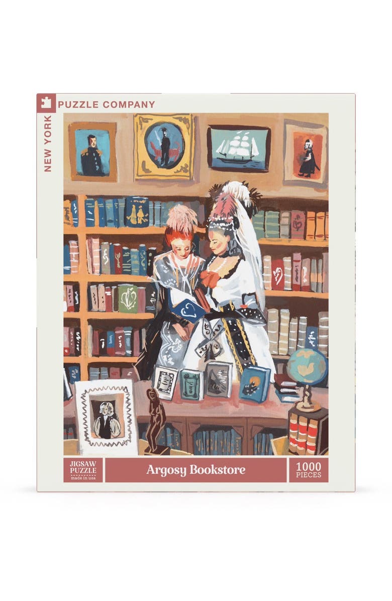 NEW YORK PUZZLE COMPANY Argosy Bookstore 1000 Piece Puzzle, Main, color, NO COLOR