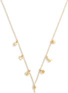 COACH Classic Mini Charm Necklace
