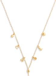 COACH Classic Mini Charm Necklace