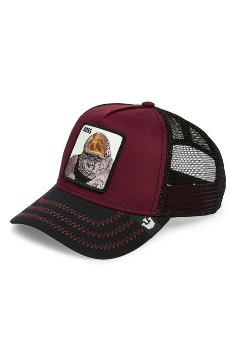 The Boss Gorilla Patch Snapback Trucker Hat