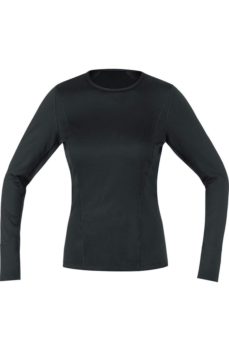 GOREWEAR Base Layer Thermo Long Sleeve Shirt - Women's, Main, color, Black