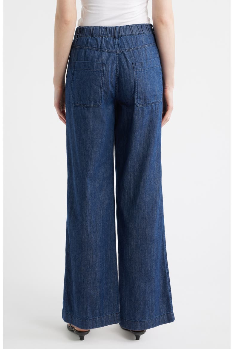 Zoe Relaxed Straight Leg Jeans, Alternate, color, LIGHT RINSE