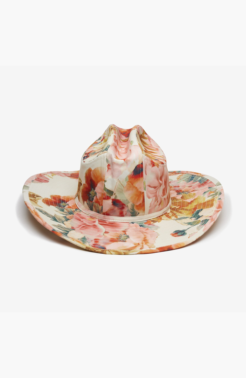W Y E T H Floral Cowboy Scarlett Hat In Multi