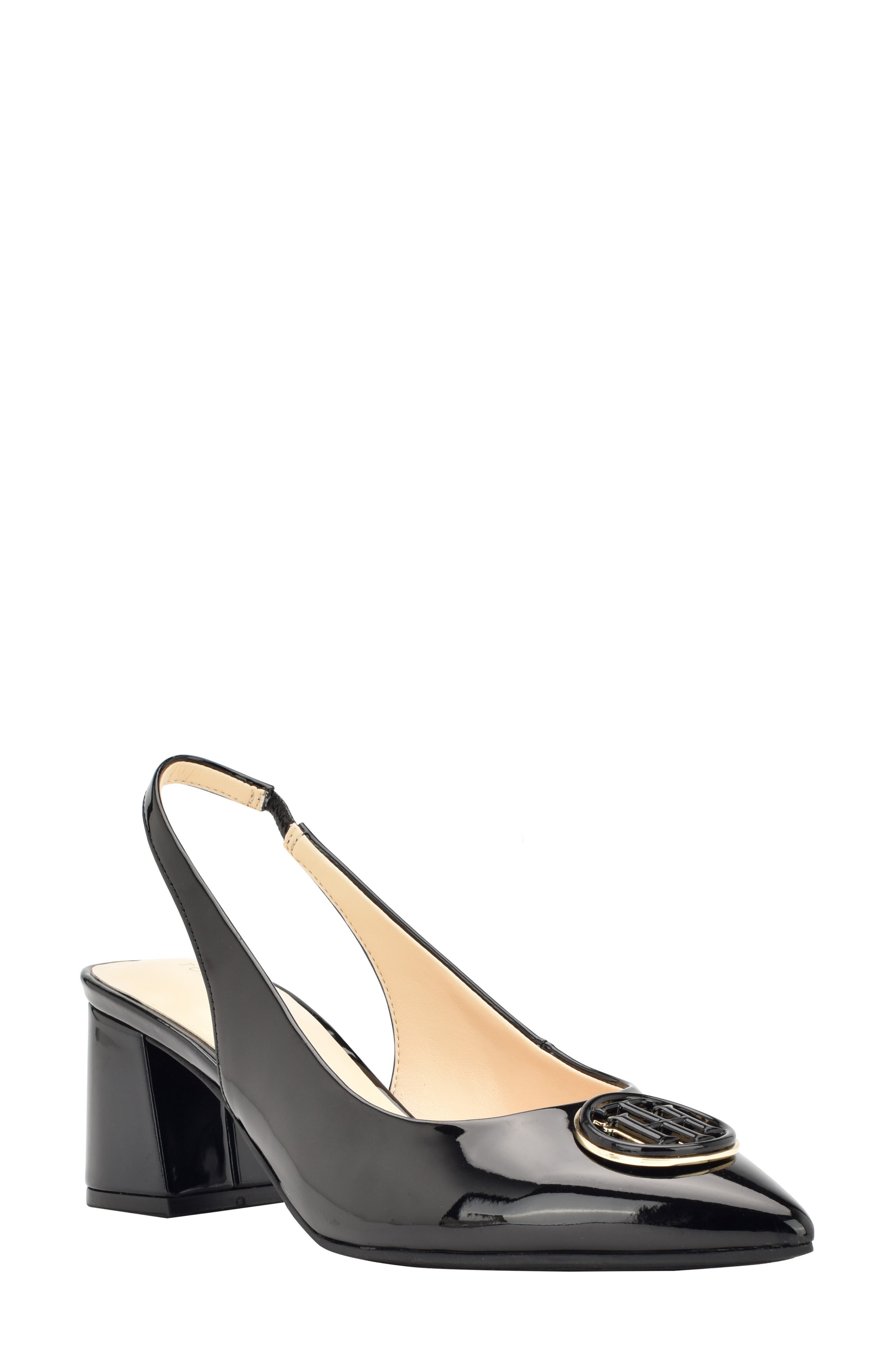 Tommy Hilfiger Nileo Slingback Pointed Toe Pump, Main, color, 