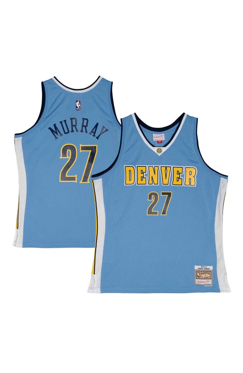 Mitchell & Ness Men's Mitchell & Ness Jamal Murray Powder Blue Denver Nuggets 2016/17 Throwback Swingman Jersey, Alternate, color, 