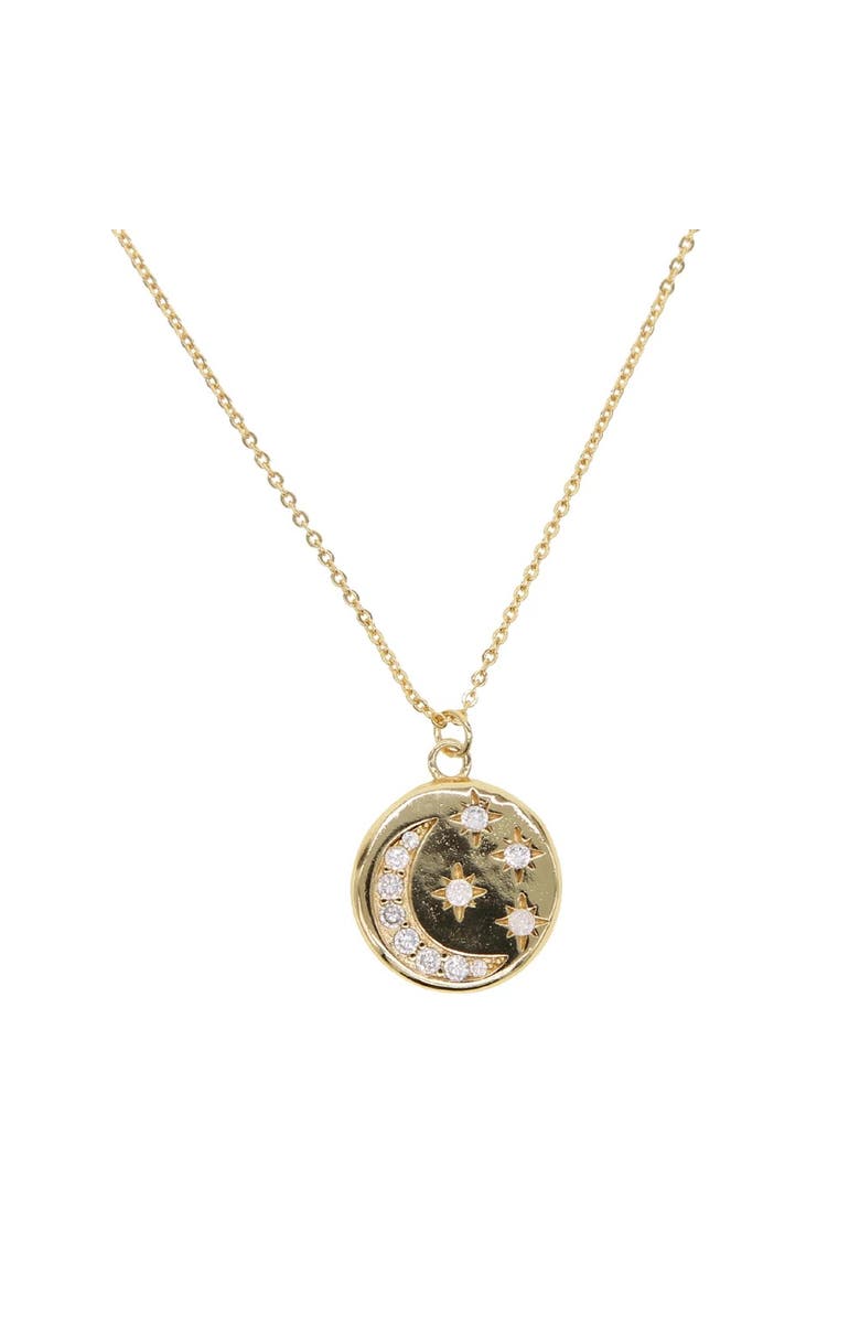 Mazin Jewels Starry Night Necklace, Main, color, Gold