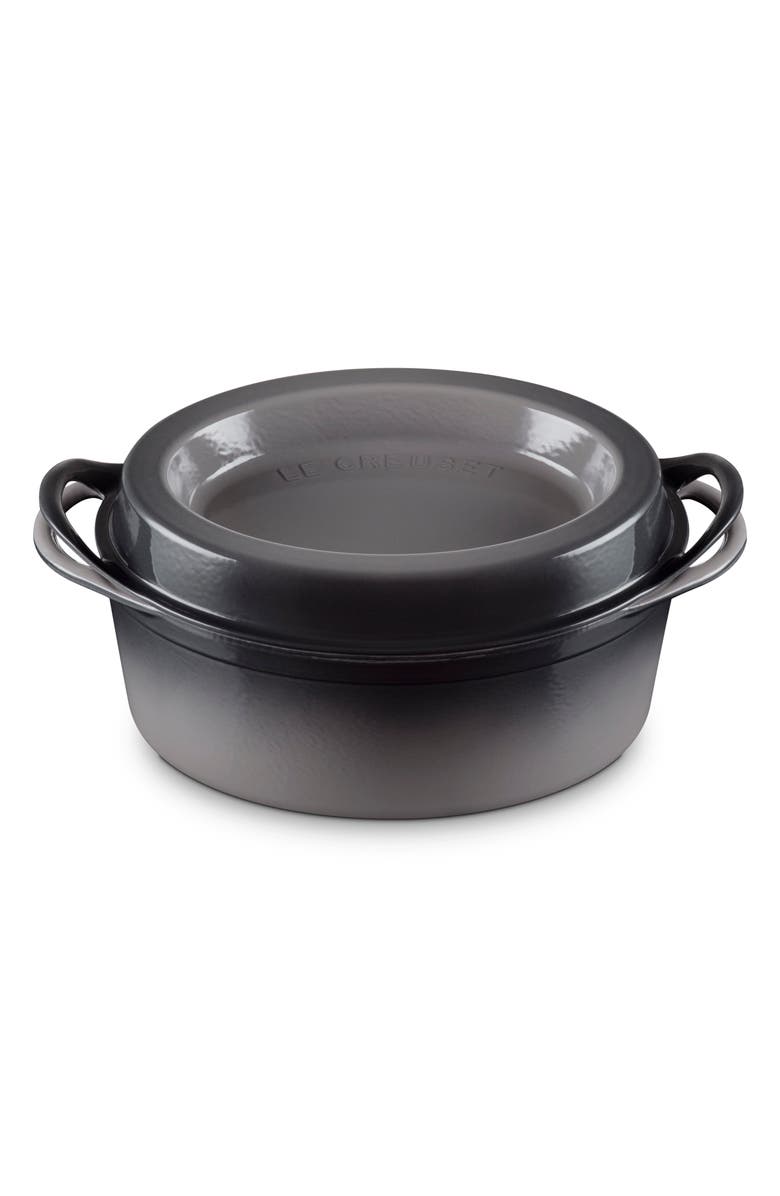 Le Creuset Enamel Cast Iron Doufeu, Main, color, Oyster