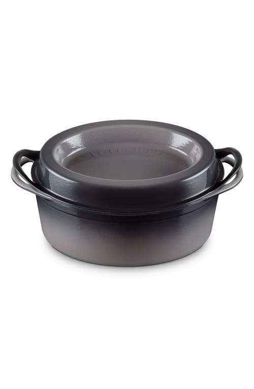 Le Creuset Enamel Cast Iron Doufeu In Gray