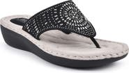 CLIFFS BY WHITE MOUNTAIN Cienna Thong Sandal - Wide Width